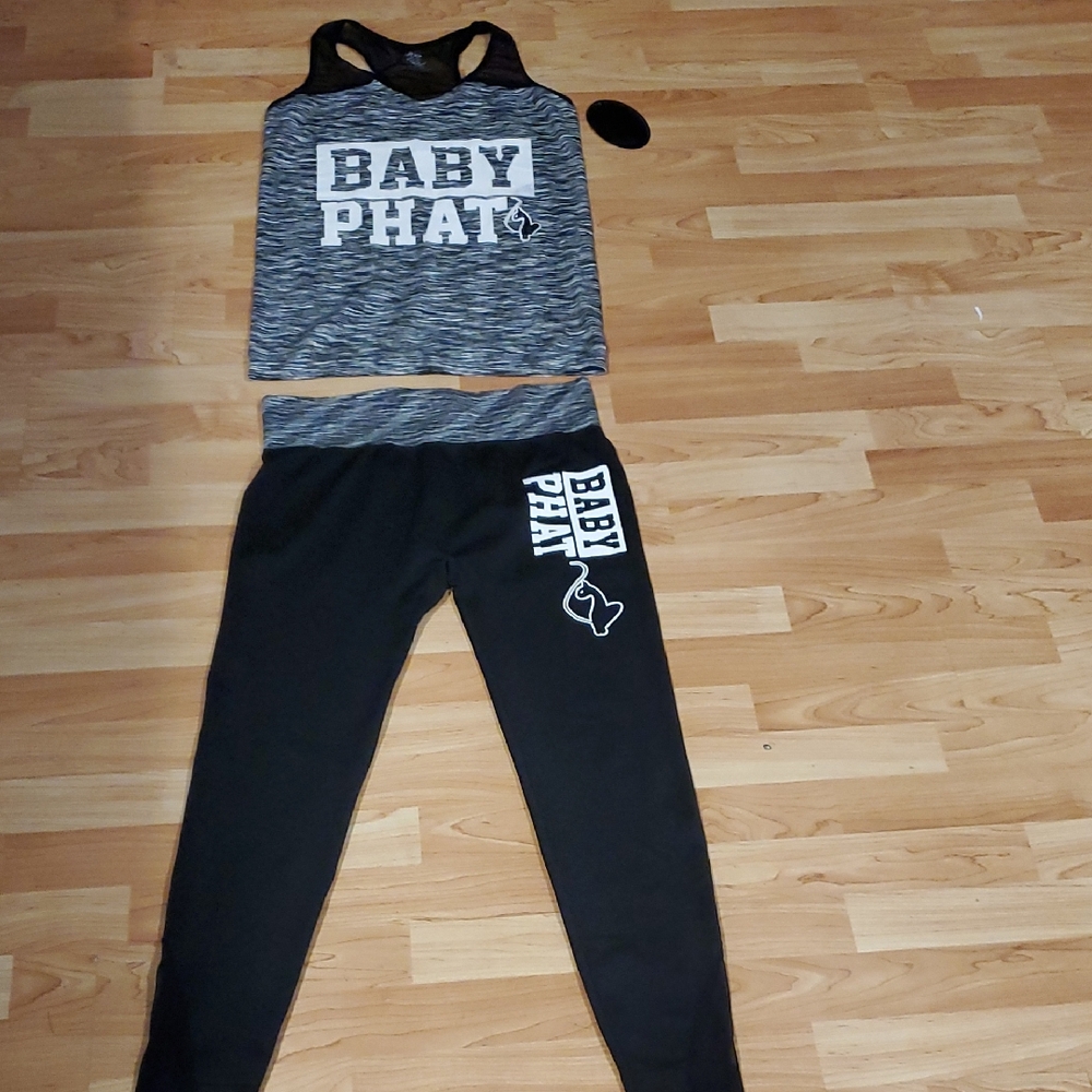 Baby Phat Y2k Legging Set Size1×/2×